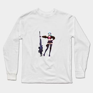 Girl and Gun Long Sleeve T-Shirt